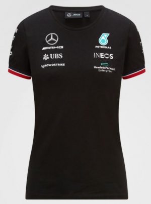 Mercedes Mamgp Rp Womens Driver Tee Black