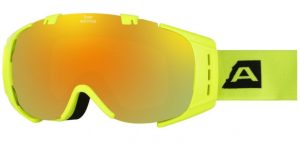 Dětské lyžařské brýle Alpine Pro Marcone žluté