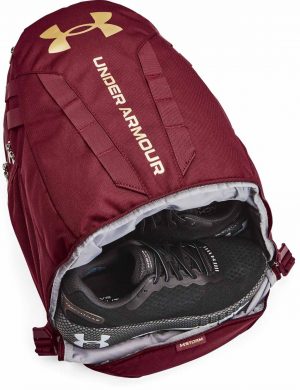 Batoh Under Armour HUSTLE 5.0 BACKPACK red