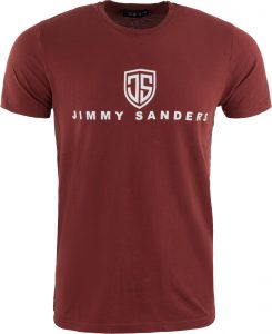 Pánské triko Jimmy Sanders Vadingo Bordeaux Men