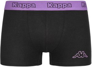 Pánské boxerky KAPPA 2-pack Black-Violet