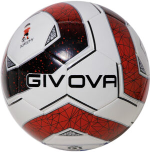 Fotbalový míč Givova BALL ACADEMY SCHOOL BLACK-RED