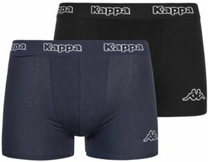 Pánské boxerky KAPPA 2-pack black-navy