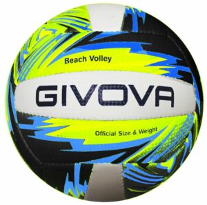 Volejbalový míč Givova Beach 18 yellow-blue