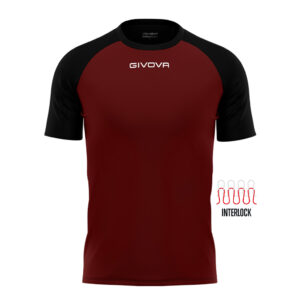 Sportovní triko Givova Capo Granat-Black