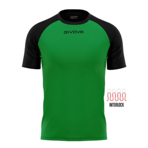 Sportovní triko Givova Capo Green-Black
