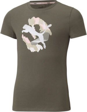 Dětské triko Puma T-Shirt Alpha Tee G Grape Leaf