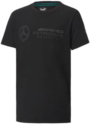 Dětské triko Puma Mercedes Logo Shirt Black