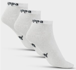 Ponožky Kappa Sneaker 3-pack white