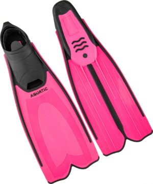Dětské potápěčské ploutve AQUATIC GUPPY pink
