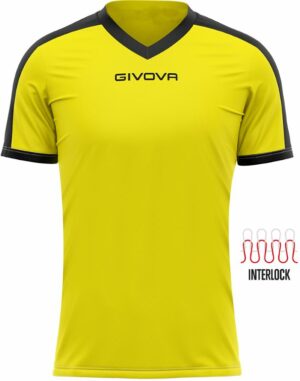 Sportovní triko GIVOVA Revolution yellow-black