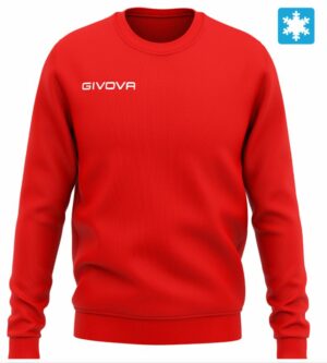 Mikina Givova Sweatshirt Felpa red