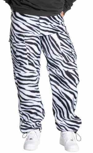 Dámské kalhoty melody ehsani zip pant zebra