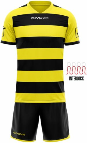 Sportovní set GIVOVA Rugby black-yellow