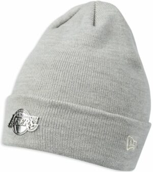 Zimní čepice New Era Men Flawless Beanie La Lakers Grey-Silver