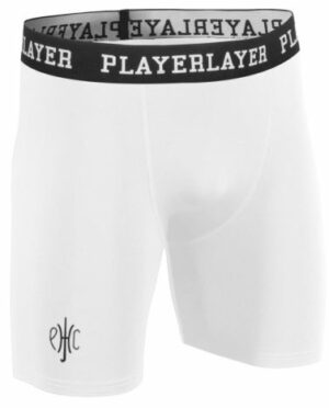 Dětské elastické šortky PLayerLayer Boys White