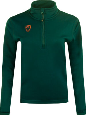 Dětská mikina PlayerLayer Quarter Zip Green