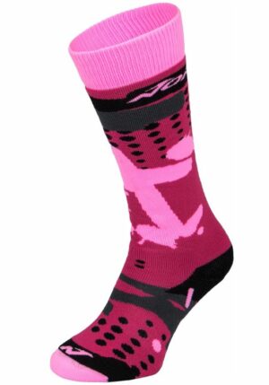 Nordica Ski Socks Neon Pink-Fuchsia
