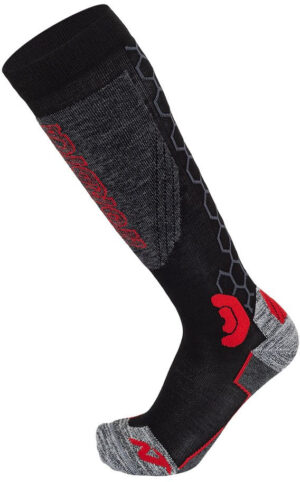 Nordica Ski Socks Black-Red -1-Pack
