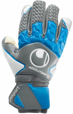 Brankářské rukavice Uhlsport Absolutgrip Tight HN Anthracite-Cyan