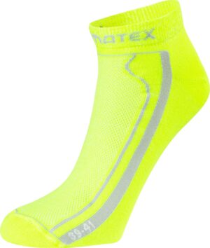 Funkční ponožky KLIMATEX Zoe žlutá neon