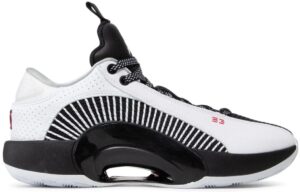 Boty Nike Air Jordan Men Air XXXV Low Black-White-Silver