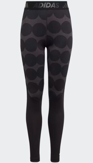 Dívčí legíny Adidas Marimekko TechFit Tight Carbon-Black