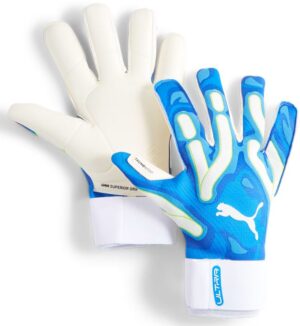 Brankářské rukavice Puma Unisex Ultra Ultimate Hybrid Blue-White