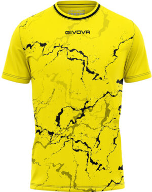 Sportovní triko GIVOVA Grafite Yellow-Black