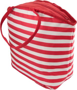 Plážová chladící taška Beach Cooling Bag 20L red-white