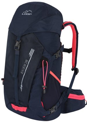 Turistický batoh Loap Eiger 28 blue-pink
