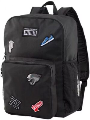 Batoh Puma Unisex Patch Backpack Black