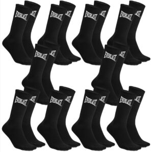 Ponožky Everlast Men Tennis Socks 10-Pack Black