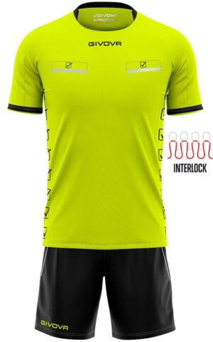 Set pro rozhodčí GIVOVA Kit Flag Yellow-Black