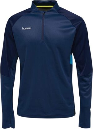 Pánská mikina Hummel Tech Move Half Zip Blue2