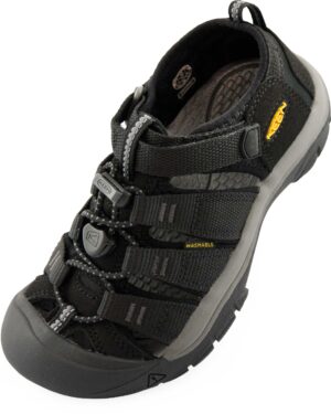 Keen Jr Newport H2 Black/Keen Yellow