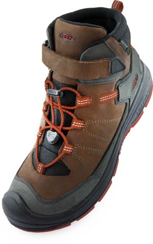 Keen Jr Redwood Mid WP Coffee Bean/Picante