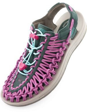 Keen Wmns Uneek Sea Moss/Festival Fuchsia