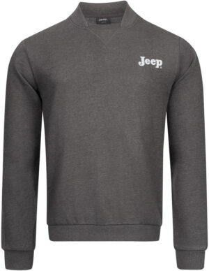 Pánská mikina Jeep Men Bomber Neck Sweatshirt